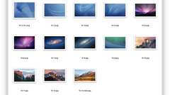 Tous les fonds d'écran de Mac OS X (OS X et macOS) depuis Cheetah en 5k