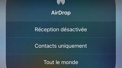 Astuce : comment faire lorsque votre iPhone n'apparait pas dans AirDrop ?