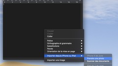 Astuce : prendre une photo ou scanner un document depuis iOS sur macOS