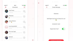 Scheduled, l'app qui permet de programmer des SMS (mais pas de les envoyer)
