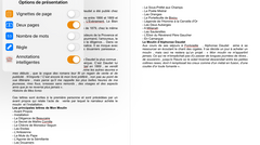 Astuce : afficher deux pages d'un document côte à côte dans Pages sur iPad