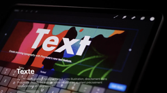 Procreate se met à l’écriture (et insère des textes comme Photoshop)