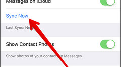 La synchronisation iCloud/iMessage toujours inactive dans iOS 11