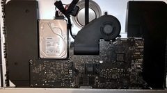 Remplacer le disque d'un vieil iMac : une sonde permet de gérer la ventilation