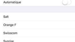 iOS 11 : la recherche manuelle d'opérateurs est bien plus rapide