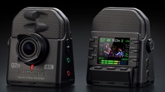 Une caméra compacte 4K dotée de micros stéréo chez Zoom avec le Q2n-4K