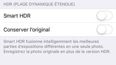 Astuce : désactiver le mode Smart HDR des iPhone XR/XS/XS Max