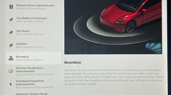 Les Tesla peuvent désormais diffuser de la musique en extérieur