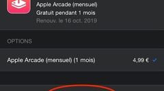 Apple Arcade : comment annuler l'abonnement avant la fin de la période d'essai