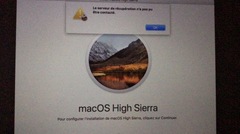 Sierra/High Sierra : que faire quand le serveur de récupération est "indisponible" à l'installation ?