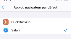 iOS14 : comment choisir par défaut un autre navigateur que Safari