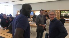 Tim Cook est en visite à Marseille ! (photos)