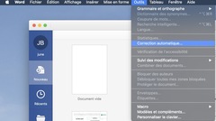 Astuce : désactiver la correction automatique dans Word sur macOS