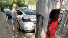 VE : une supercharge Tesla est presque au prix du Diesel !