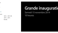 Officiel : l'Apple Store de Lille ouvrira le 15 novembre à 10h