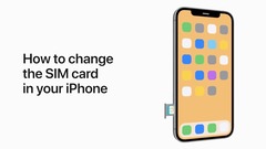 Comment insérer sa carte SIM dans l'iPhone 12/12 Pro [vidéo Apple]