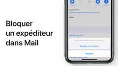 Apple Support : comment bloquer un expéditeur dans Mail [vidéo]
