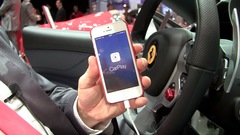 En direct du Mondial de Paris : démo vidéo de CarPlay dans la Ferrari California T