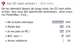 Sondage - Des G5 atomiques