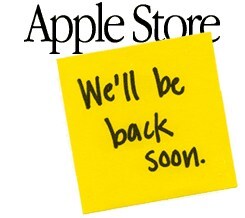 (MAJ)AppleStore US fermé !