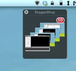 DragonDrop offre une zone de stockage temporaire