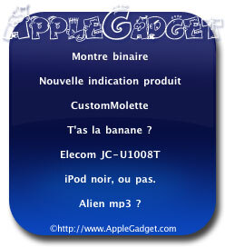 AppleGadget, le Widget !