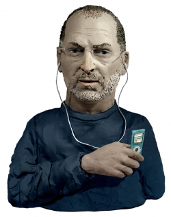 Steve Jobs statufié !