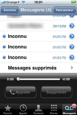 Le Visual VoiceMail a 39 ans !