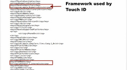 Des trace d'iPad avec Touch ID dans iOS 7.1.1