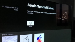 Keynote : Apple met à jour son app "Apple Events" sur l'Apple TV (photo)