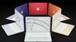 Le MacBook Air aux couleurs de l'iMac M1 plait beaucoup aux designers [concept]