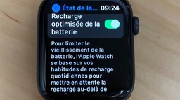 watchOS 7 intègre également la recharge optimisée de la batterie