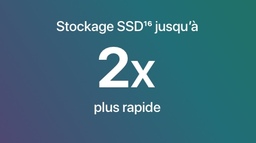 Le SSD du MacBook Air M1 est réellement deux fois plus rapide