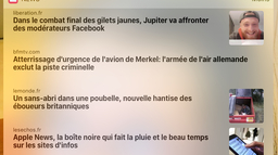 Apple News, un widget à double tranchant pour la presse française