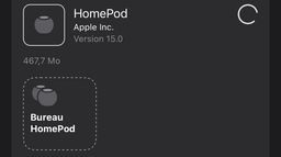 Les HomePod ont également droit à leur mise à jour