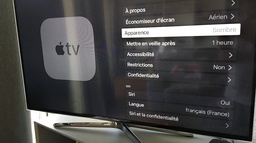 tvOS 10 : saisie des mots de passe depuis l'iPhone et aperçu du mode sombre