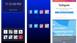 Splitware affiche deux "apps" simultanément sur iPhone