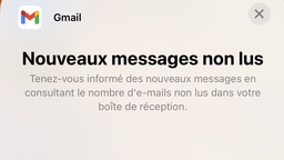 Gmail propose trois nouveaux widgets "messages non lus" sur iOS 16