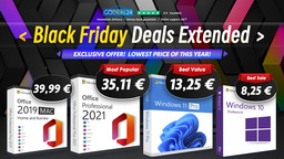 Godeal24 prolonge le Black Friday : Office Mac en licence perpétuelle est à un prix exceptionnel