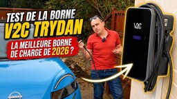 Test V2C Trydan : la meilleure borne de recharge pour voiture électrique en 2026 ?