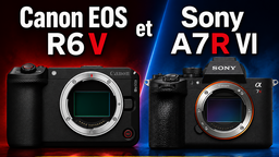 Nouveaux boitiers photo/vidéo : Canon EOS R6 V et Sony A7R VI !