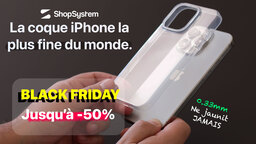 Jusqu’à -50% chez ShopSystem : les coques iPhone les plus fines au monde !