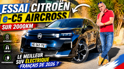 Essai Citroën e-C5 AirCross : le meilleur SUV électrique français ?