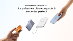 UGREEN : finesse et puissance pour les nouveaux chargeurs et batteries Nexode Air et MagFlow Air