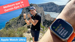 Test Apple Watch Ultra vs Series 8 vs SE vs Garmin Epix 2, dans les calanques ! (VLOG)