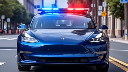 La Police américaine ne veut plus de Tesla, découvrez pourquoi