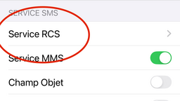 Les abonnés Orange bénéficieront du RCS sur l'iPhone en dernier ! (Et ils vont attendre…)