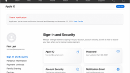 Apple enverra des "notifications de menace" en cas de piratage ciblé (Apple ID, email, iMessage)