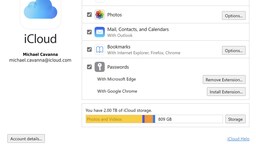 Le ProRes/ProRAW et la génération de mots de passe arrivent dans iCloud pour Windows