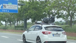 Les voitures d'Apple Maps de retour sur les routes de France (ici à Toulouse)